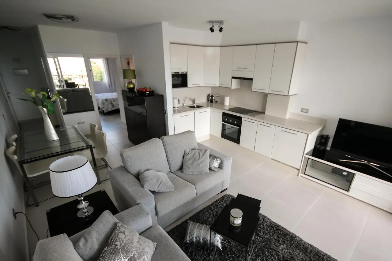 Golf View Apartment - Stunning Ocean View Golf Del Sur San Miguel de Abona 0*,